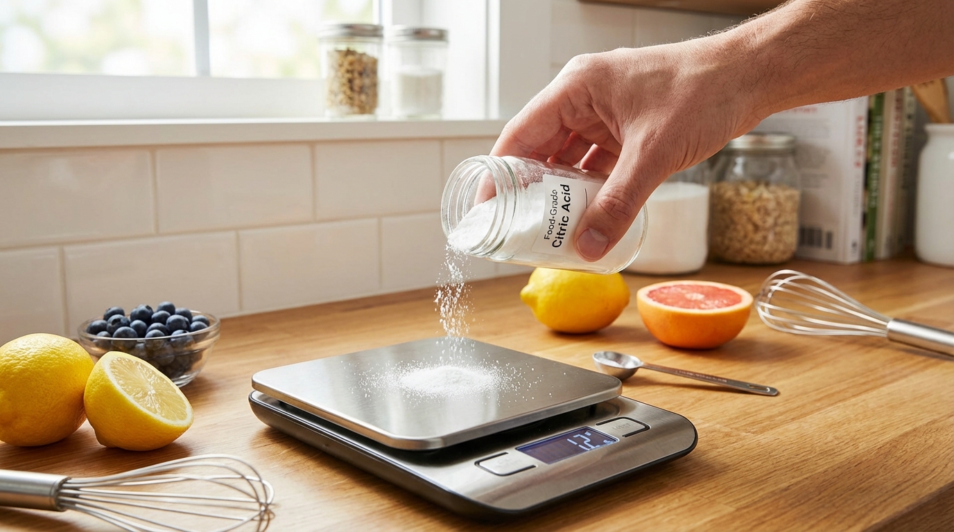 découvrez comment doser avec précision l'acide citrique alimentaire pour chaque utilisation en cuisine, afin d'améliorer saveurs et conservation de vos plats.