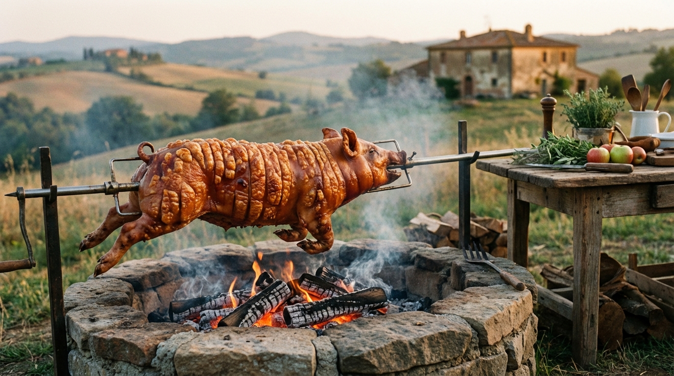 découvrez comment réussir la cuisson du cochon de lait à la broche pour obtenir une peau parfaitement craquante et une viande tendre et savoureuse.