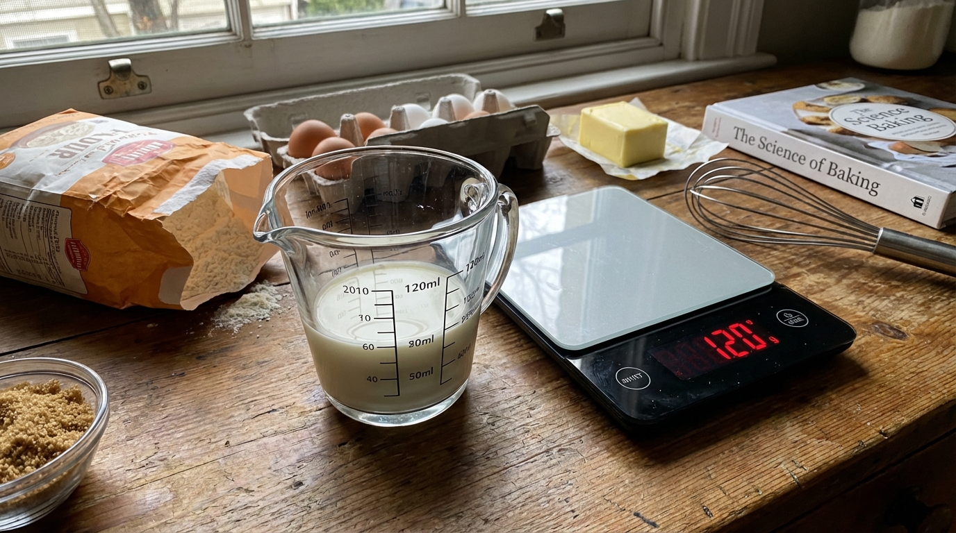 apprenez à convertir facilement 120ml de lait en grammes pour garantir la précision de vos recettes et réussir tous vos plats.